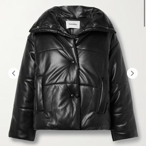 Nanushka leather jacket